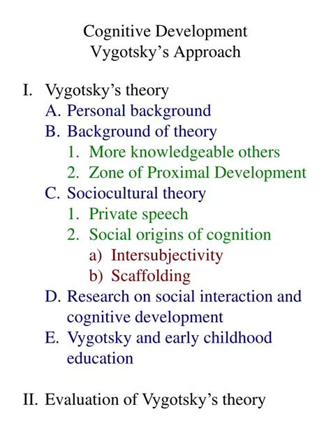 Vygotsky Theory Of Cognitive Development In Early Childhood | lupon.gov.ph