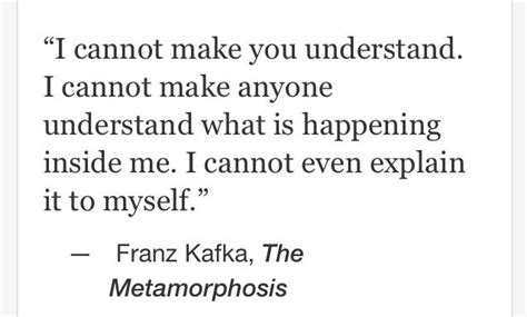 Franz Kafka, The Metamorphosis #quotes | Words quotes, Pretty quotes ...