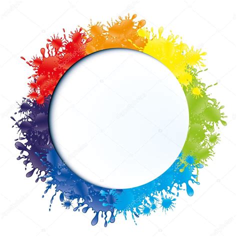 Round rainbow frame Stock Vector Image by ©taronin #97080698