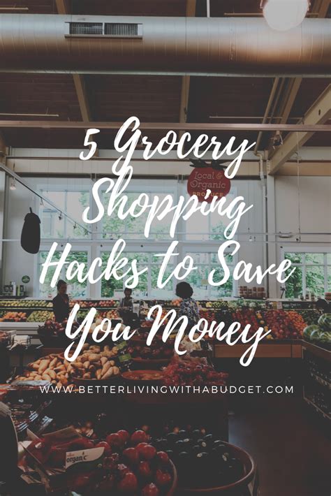 5 Grocery Hacks to Save $ | Grocery shopping hacks, Food cost, Grocery