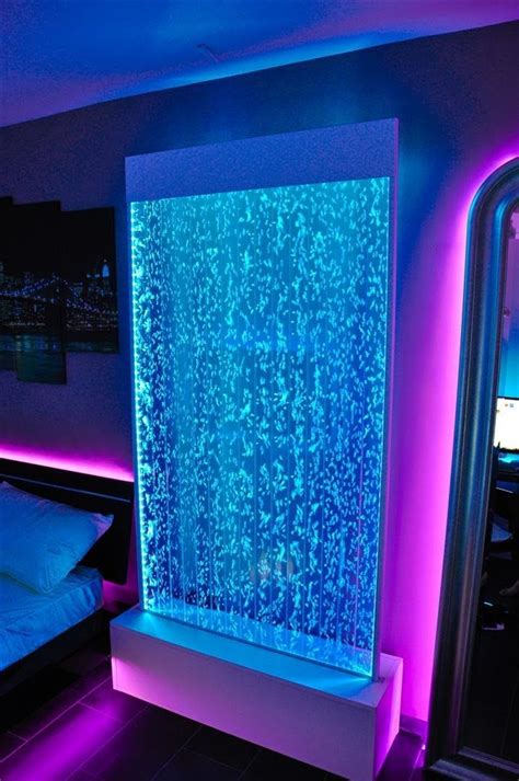 Aquarium Bubble Wall With Lights | Keepyourmindclean Ideas