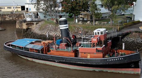 TUGBOAT FORCEFUL QUEENSLAND MARITIME MUSEUM