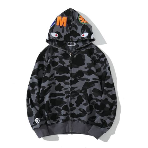 BAPE Camo Zipper Hoodie - BAPE Hoodie