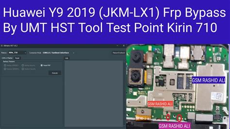 Huawei Y9 2019 (JKM-LX1) Frp Bypass By UMT HST Tool