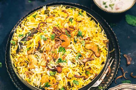 Traditional Hyderabadi Vegetable Biryani Recipe - Whiskaffair