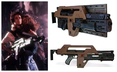 Aliens Hero Pulse Rifle Prop Replica - Greatest Props in Movie History