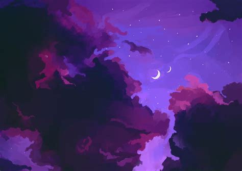 Dark Purple Anime, anime purple aesthetic windows HD wallpaper | Pxfuel