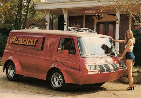 Alchemist Custom 70's van with Cutlass grill and headlights | Custom ...