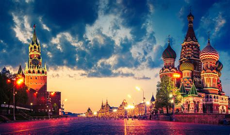 Moscow At Night Wallpapers - Wallpaper Cave