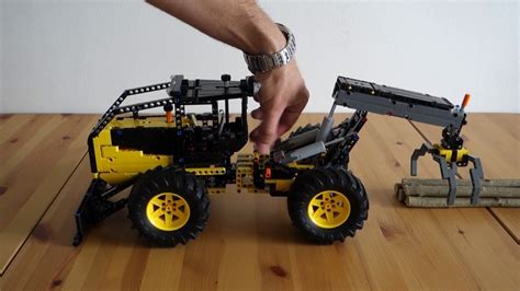 Tomik's Lego Skidder Built out of Set 42081 - YouTube