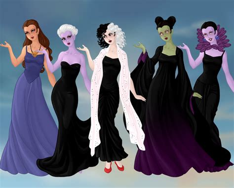 Disney Female Villains by esmeraldabelle13 on DeviantArt