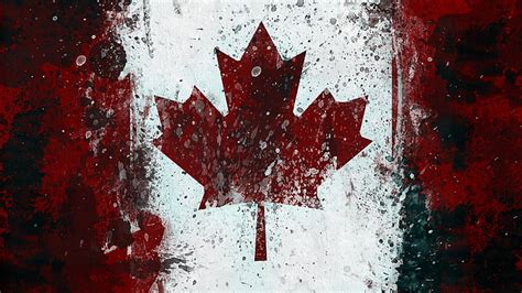 HD wallpaper: Canada, Canadian flag, red | Wallpaper Flare