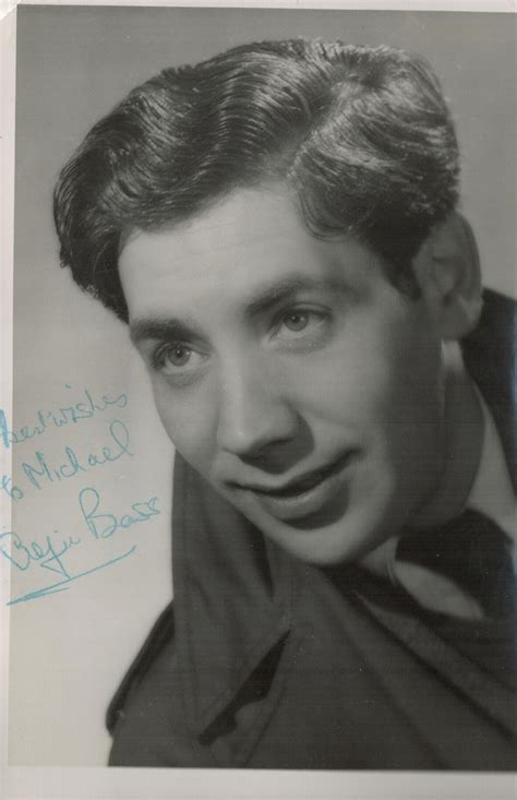 Alfie Bass signed 7x5 black and white photo. Bass was an English actor ...