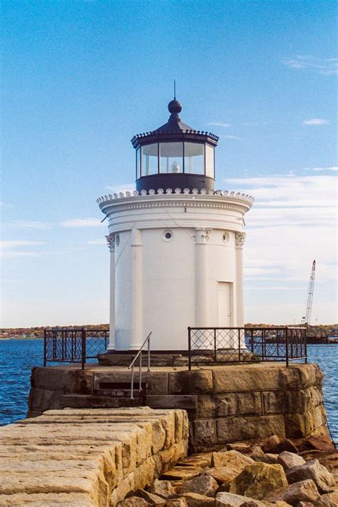 Portland Breakwater Lighthouse | Lighthouse, Maine lighthouses ...