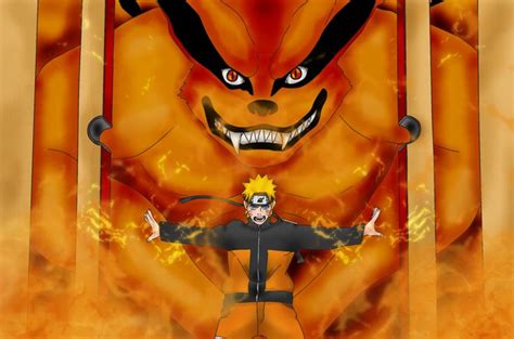 Imagens De Naruto E Kurama Para Colorir - IMAGESEE