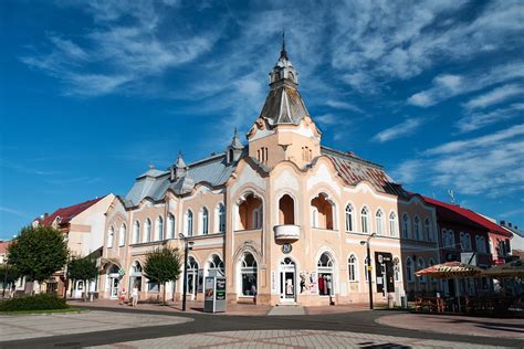 Michalovce Sky City Slovakia Historically Old Town-20 Inch By 30 Inch ...