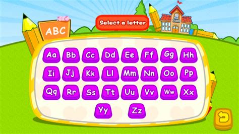 Alphabet ABC baby kids games teaching - YouTube