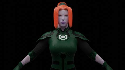 Green Lantern Laira Omoto - ZBrushCentral