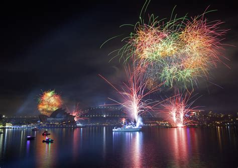 night, Sydney, Sydney Opera House, Fireworks Wallpapers HD / Desktop ...