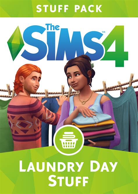 The Sims 4 Laundry Day Stuff: Official Logo, Box Art, Renders ...