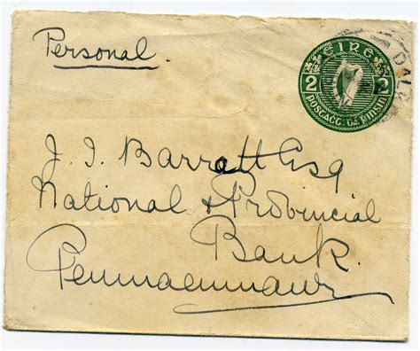 Irish Stamps from Raven Stamps-Postal Stationery Envelopes