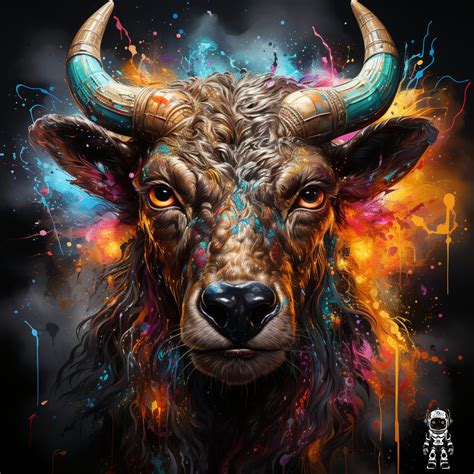 ArtStation - Colorful Horn Animals illustrations | Artworks