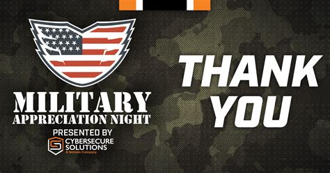 Military Appreciation Night Sponsors - Lehigh Valley Phantoms