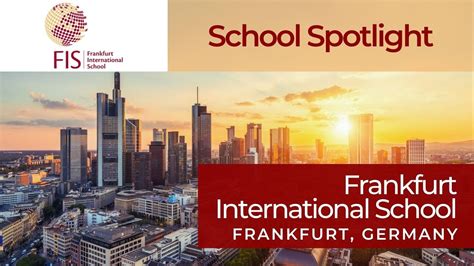 Frankfurt International School | School Spotlight - YouTube