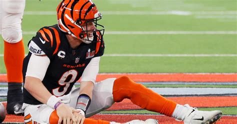 Joe Burrow injury update: Bengals QB hurts knee in Super Bowl, won't ...