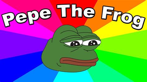 Who Is Pepe The Frog? The Creation And Origin Of A Classic Meme - YouTube