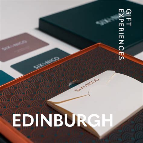 Edinburgh Gift Experiences for 2 | sixbynico