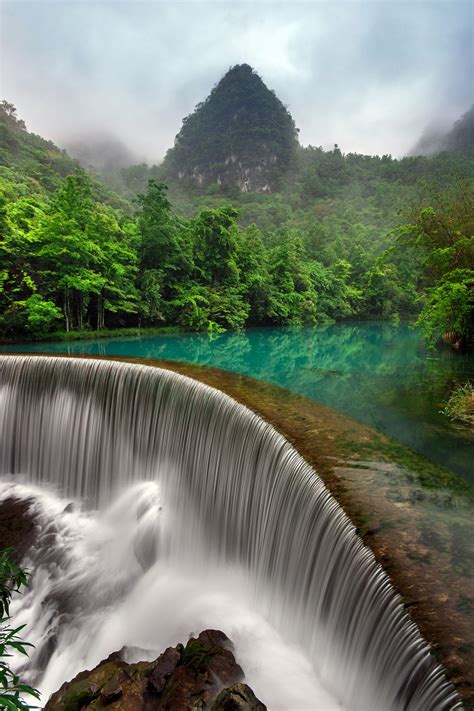 Libo, China | Waterfall, Beautiful places, Beautiful waterfalls