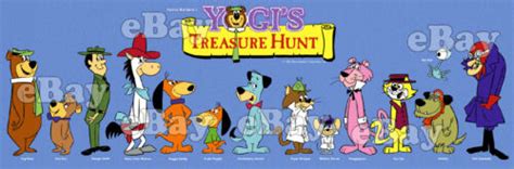 EXTRA LARGE! YOGI'S TREASURE HUNT Panoramic Photo Print HANNA BARBERA ...