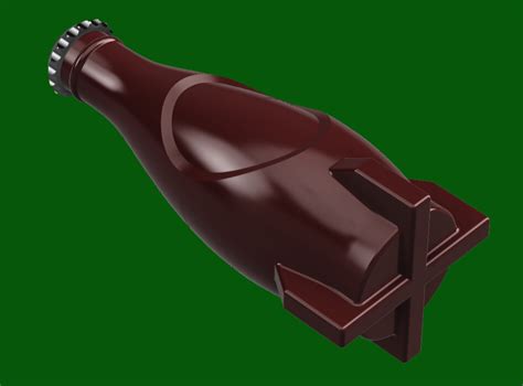 ArtStation - Fallout 4 - Nuka Cola bottle 3D model | Resources