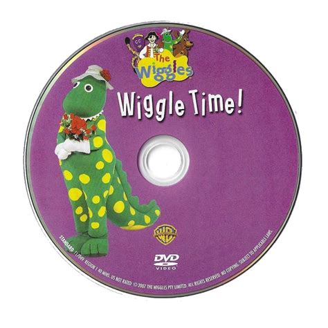 The Wiggles- Wiggle Time 2007 DVD Disc by Jack1set2 on DeviantArt