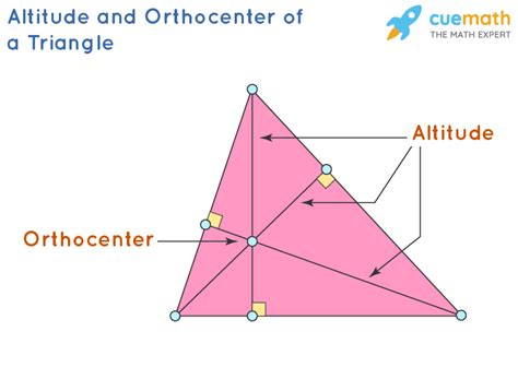 Altitude of a Triangle - Definition, Formulas, Properties, Examples