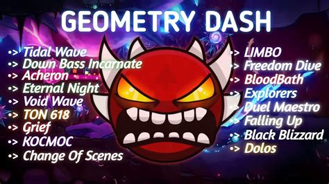 Geometry Dash Song Playlist | 1 Hour - YouTube