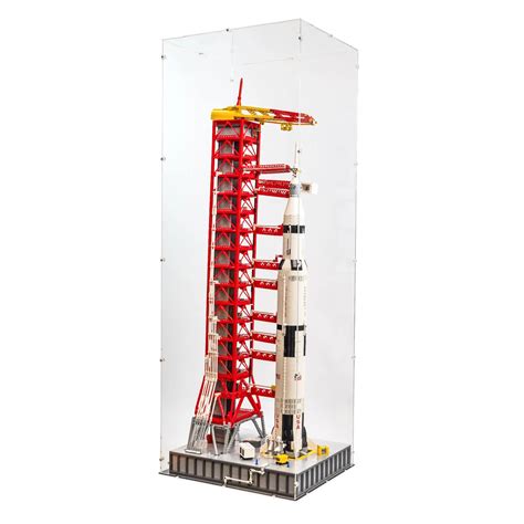 Display Case for LEGO NASA Apollo Saturn V Launch Tower | iDisplayit