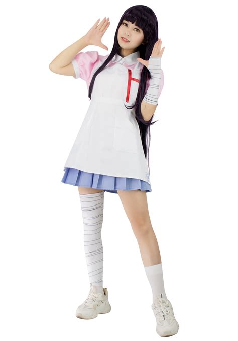 Danganronpa Mikan Tsumiki Cosplay Costume-dazcos.com