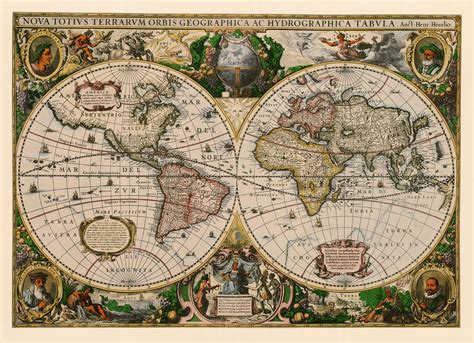 Kaarten Early World Maps Old World Maps Old Maps Antique Maps ...