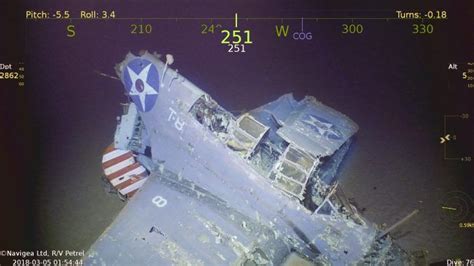 Paul G. Allen Expedition Discovers the Sunken USS Lexington and Her ...