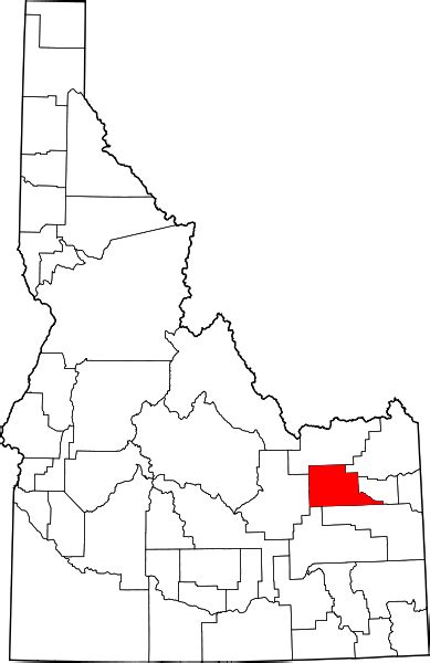 ملف:Map of Idaho highlighting Jefferson County.svg - ويكيبيديا