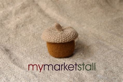 Knitting Pattern Acorn Jar Acorn Jar Knit Felt - Etsy