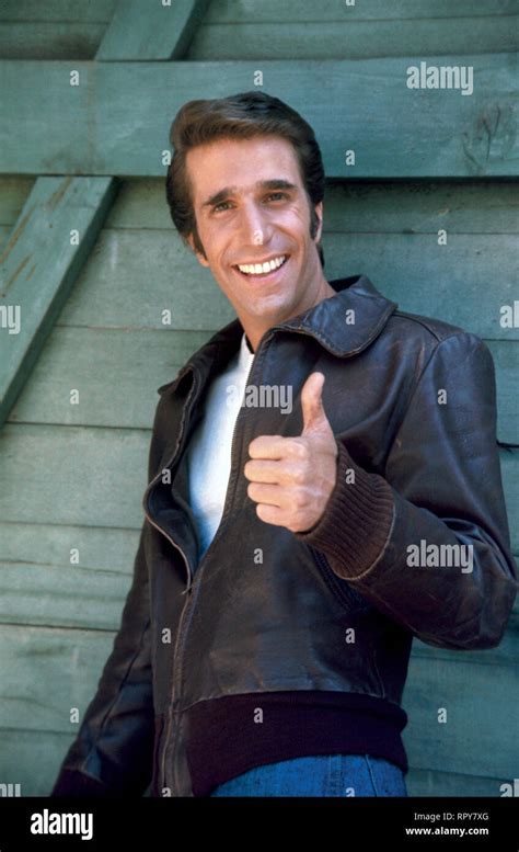 Happy days henry winkler hi-res stock photography and images - Alamy