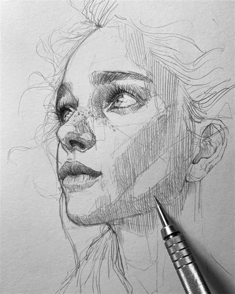 26 Pencil Sketches of Faces | Pencil sketches of faces, Portraiture ...