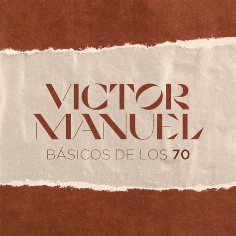 ‎Básicos - EP - Album by Víctor Manuel - Apple Music