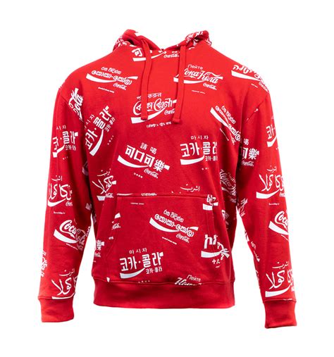 Coca-Cola Language Men's Hoodie | Apparel | Coca-Cola Store