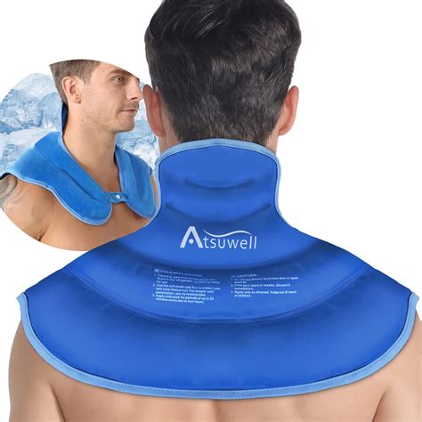 Buy Atsuwell Ice Pack for Neck and Shoulders Cold Compress Therapy ...