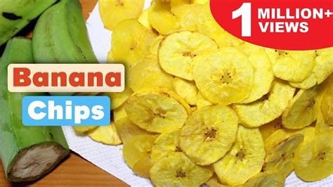 How to Make Banana Chips | Homemade Banana Chips Recipe | Kanak's ...