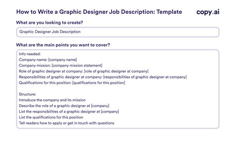 Graphic Designer Job Description Templates: How To Write & Examples